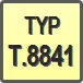 Piktogram - Typ: T.8841